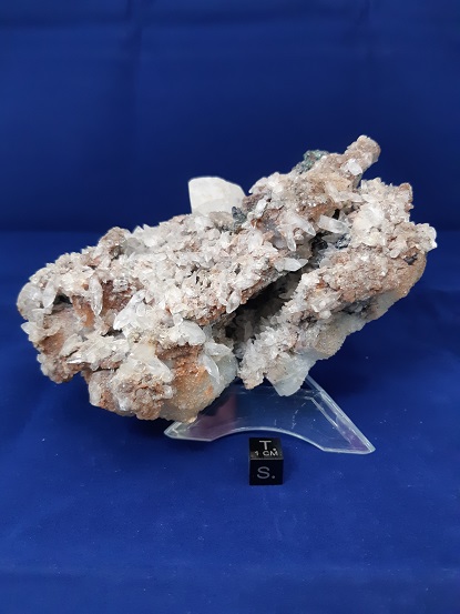 Dana Sample 8294 - Calcite and Copper